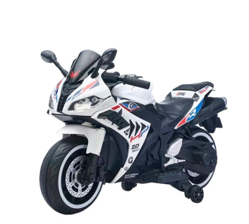 საბავშვო ელექტო მოტოციკლეტი 889-WITE