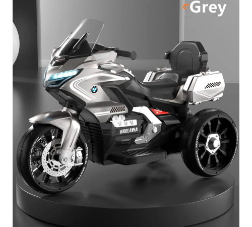 საბავშვო ელექტო მოტოციკლეტი  1688-GREY