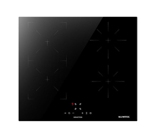 ჩასაშენებელი ზედაპირი KUMTEL HI6-4TB INDUCTION BLACK