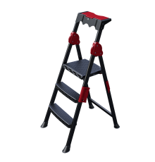 გასაშლელი კიბე ITIMAT 3+1 METAL STEP LADDER