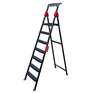 გასაშლელი კიბე ITIMAT 6+1 METAL STEP LADDER
