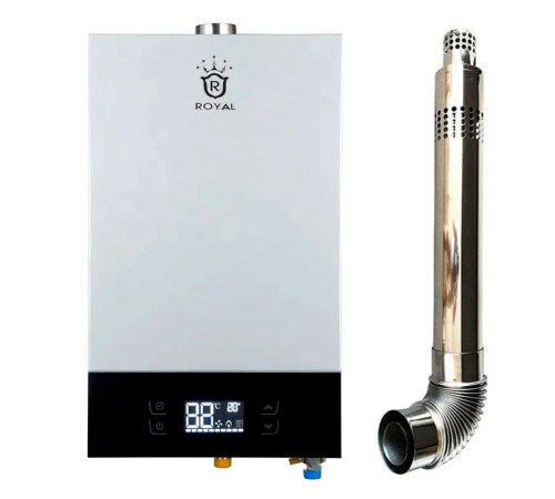 გაზის წყლის გამაცხელებელი ROYAL YG24GBX-03 WHITE