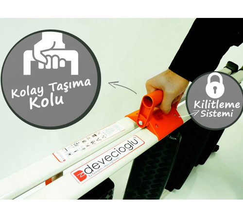 გასაშლელი კიბე DEVENCIOGLU NOAX 8+1