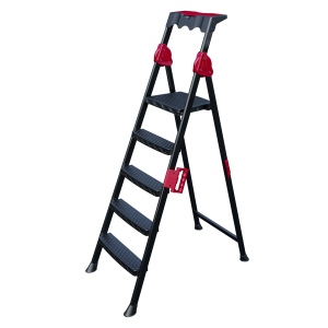 გასაშლელი კიბე ITIMAT 4+1 METAL STEP LADDER