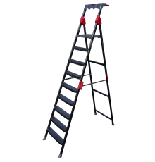 გასაშლელი კიბე ITIMAT 8+1 METAL STEP LADDER