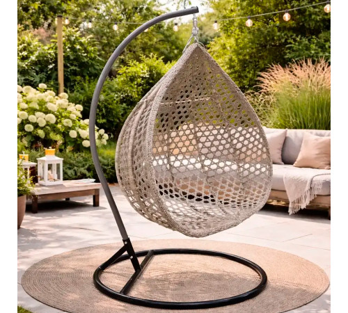 ბუდე საქანელა ნაცრისფერი