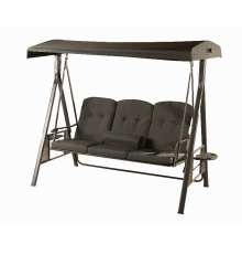 საქანელა 3 ადგილიანი  202-183-121სმ YN8093 ნაცრისფერი