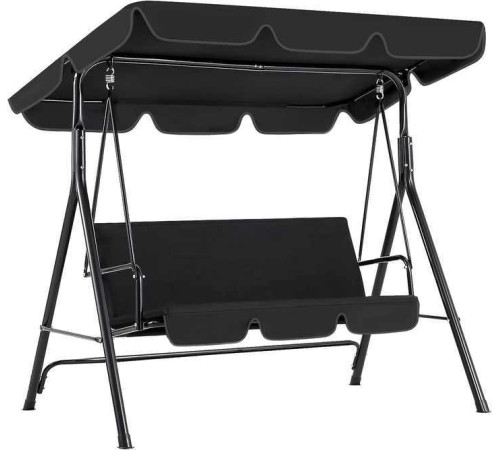 საქანელა 3 ადგილიანი  ნაცრისფერი HC-127K