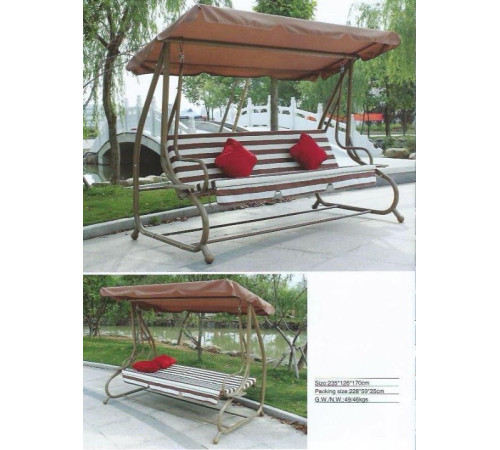 საქანელა 3 ადგილიანი HC 998D 235*121*170 სმ