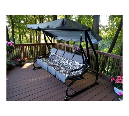 საქანელა 4 ადგილიანი YN8209LA 235x125x170სმ BLUE