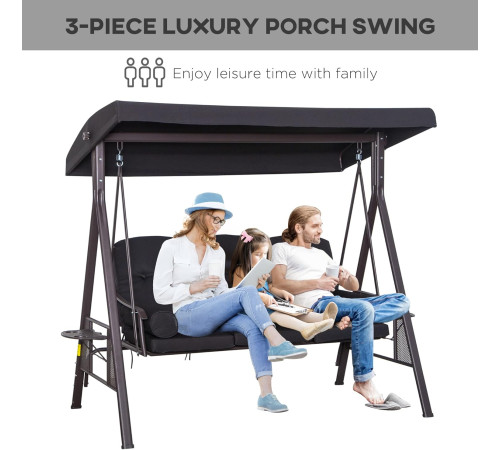 საქანელა 3 ადგილიანი YN8093 202x121x183სმ