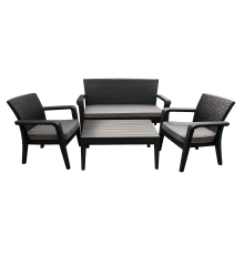 ბაღის ავეჯის ოთხეული ALASKA SET 4 in 1