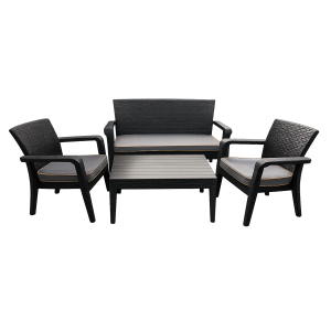 ბაღის ავეჯის ოთხეული ALASKA SET 4 in 1