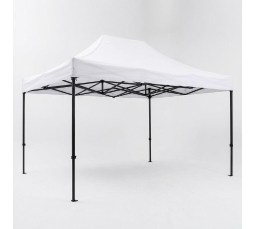 გასაშლელი პავილიონი 4.5×3 მ თეთრი FA-500
