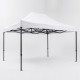 გასაშლელი პავილიონი 4.5×3 მ თეთრი FA-500