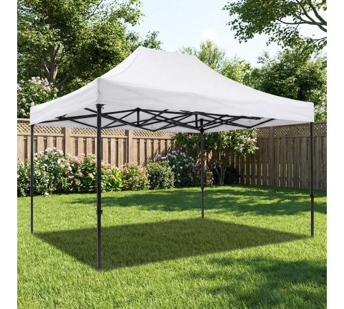 გასაშლელი პავილიონი 4.5×3 მ თეთრი FA-500