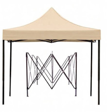გასაშლელი პავილიონი 3× მ თეთრი FA-200BEIGE