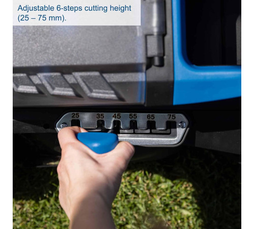 ბალახის სათიბი მანქანა SCHEPPACH BC-MP380-X -SET (აკუმულატორული)