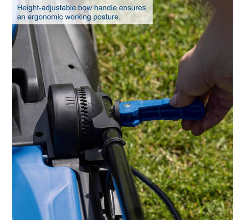 ბალახის სათიბი მანქანა SCHEPPACH BC-MP380-X -SET (აკუმულატორული)