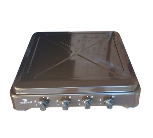 მაგიდის ქურა YUCEL 4 GAS BROWN