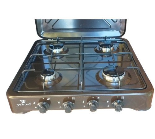 მაგიდის ქურა YUCEL 4 GAS BROWN