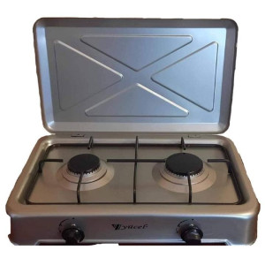 მაგიდის ქურა YUCEL 2 0-200 NG SILVER