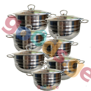 ქვაბების ნაკრები KMAREA 7 PCS