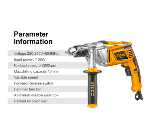 ბურღი INGCO ID11008