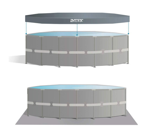 კარკასული აუზი INTEX 26326 (488x122სმ)