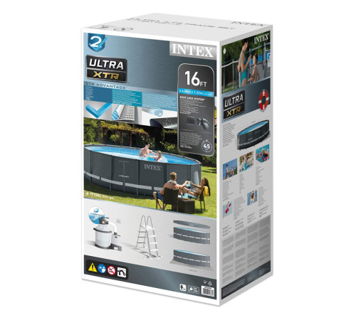 კარკასული აუზი INTEX 26326 (488x122სმ)