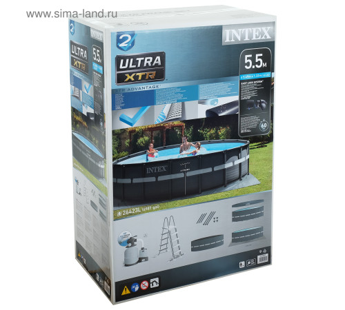 კარკასული აუზი INTEX ULTRA XTR FRAME 26732 (549x132სმ)