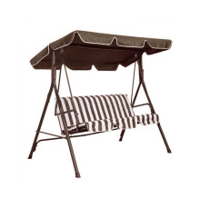 საქანელა 3 ადგილიანი  WHITE BROWN