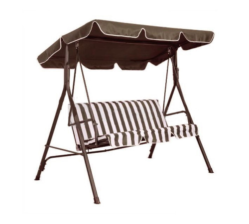 საქანელა 3 ადგილიანი  WHITE BROWN