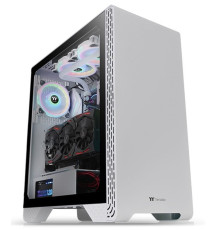 ქეისი Thermaltake Mid-Tower S300 Tempered Glass Snow Edition (CA-1P5-00M6WN)
