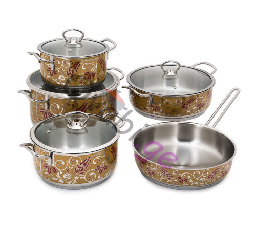 ქვაბების ნაკრები EVIMSARAY ASUDE YELLOW TULIP