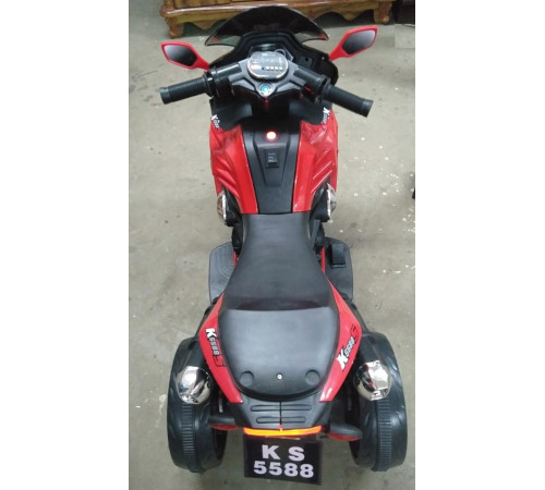 საბავშვო მოტოციკლი MSMOTO KS5588 EVA RED