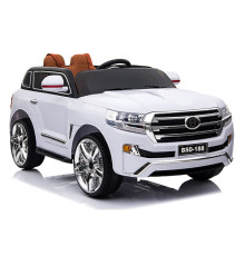 საბავშვო ელექტრო მანქანა TOYOTA LAND CRUISER BSD 188 WHITE