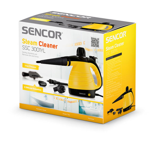 ორთქლით საწმენდი SENCOR SSC 3001YL