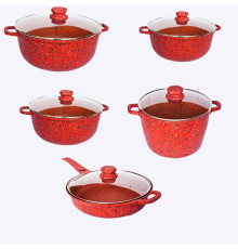 ქვაბების ნაკრები PRIMA GERMANY 5 PCS