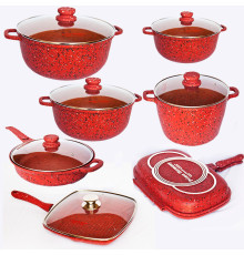 ქვაბების ნაკრები PRIMA GERMANY 7 PCS