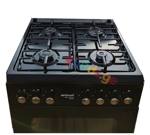 გაზის ქურა ITIMAT 6020T BLACK