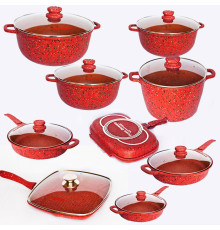 ქვაბების ნაკრები PRIMA GERMANY 9 PCS