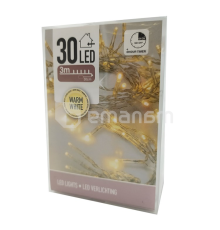 გირლანდა საახალწლო AXS300140 30 LED თბილი თეთრი 3 მ