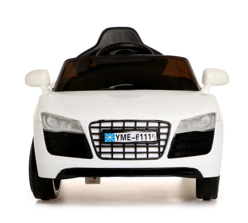 საბავშვო ელექტრო მანქანა  AUDI 6116 WHITE