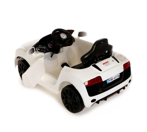 საბავშვო ელექტრო მანქანა  AUDI 6116 WHITE