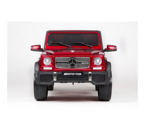 საბავშვო ელექტრო მანქანა MERCEDES BENZ G65 AMG Tuning RED