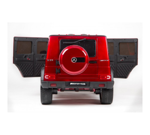 საბავშვო ელექტრო მანქანა MERCEDES BENZ G65 AMG Tuning RED