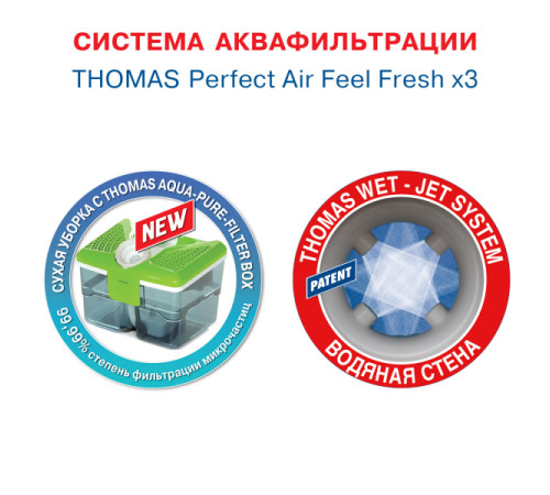 მტვერსასრუტი THOMAS PERFECT AIR FEEL FRESH