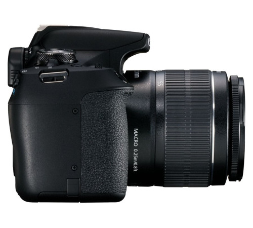 ციფრული კამერა Canon EOS 2000D Black + Lens EF-S 18-55 IS II