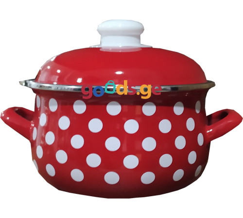 ქვაბების ნაკრები SAVASAN LADYBUG RED